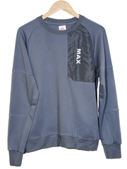 Swift Shirt MAX Men’s Crew Neck Sweatshirt with Zip Pocket