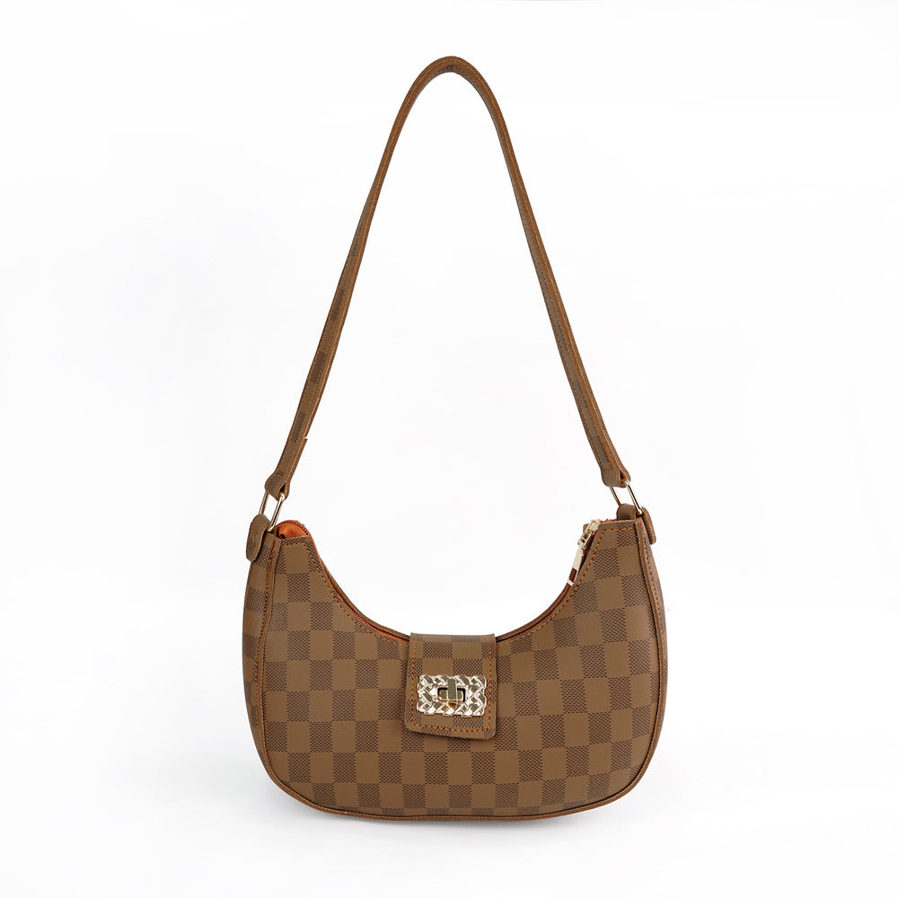 Chelsea Checkered Shoulder Bag | Stylish Women’s Handbag – Kahani47 - Brands Kahani