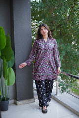 Farshi Shalwar Mahroon - Brands Kahani
