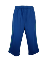 Kids Navy Blue Cotton Trouser with Elastic