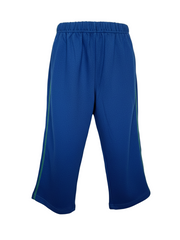 Kids Navy Blue Cotton Trouser with Elastic