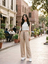 Women's Fleece Wide-Leg Trouser