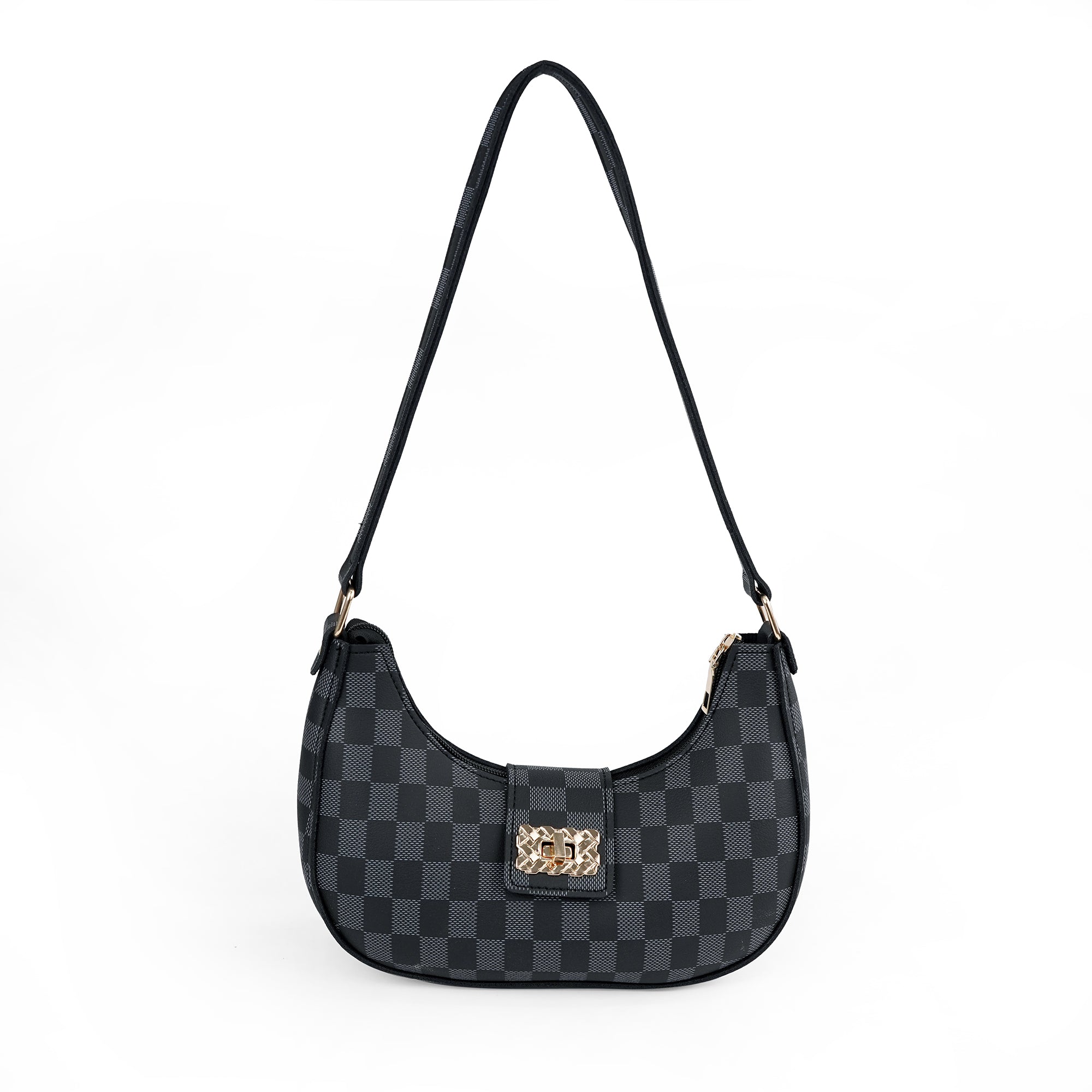 Chelsea Checkered Shoulder Bag | Stylish Women’s Handbag – Kahani47 - Brands Kahani Chelsea Checkered Shoulder Bag | Stylish Women’s Handbag – Kahani47 - Brands Kahani