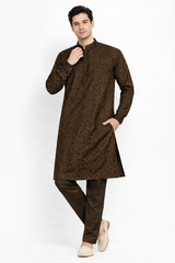 TRADITIONAL PRINTED KURTA PAJAMA