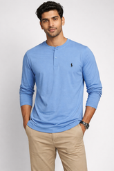 Men’s Casual Wear Henley T-shirt