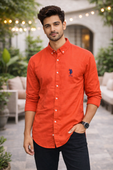 Casual Polo Shirt Stylish & Breathable Fabric