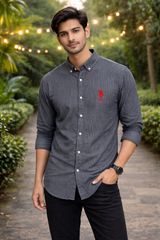 Casual Polo Shirt Stylish & Breathable Fabric