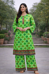 Co-ord Set with cigarette pants