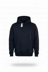 Black Rough Texture Hoodie – Street Style Comfort