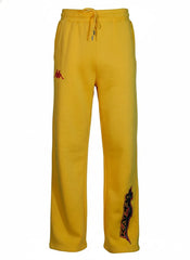 Yellow Fleece Trouser with Small Bottom Print – Cozy Winter Streetwear