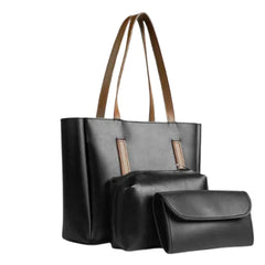Tote Bag Set (3 Pcs) | Stylish & Practical Women’s Handbag Set – Kahani47 - Brands Kahani
