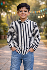 Kids Full Sleeves Boys Shirts