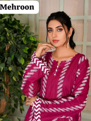 Contrass linning Ladies two piece - Brands Kahani