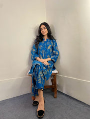 Floral Leaf Print - Brands Kahani
