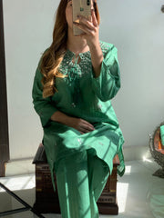 New Mirror Work EMB Cotton 2Pcs - Brands Kahani