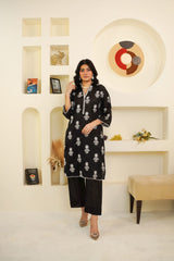 Mah-Jabeen Embroidered 2Pc - Brands Kahani