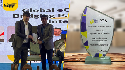 Leopards Courier Services has proudly been named the Best Logistics Partner for E-Commerce 2024
