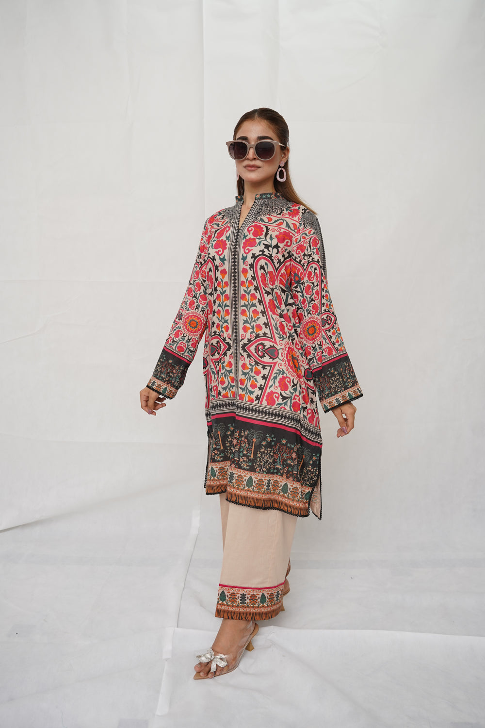 Oriental Charm – unstitched - Brands Kahani