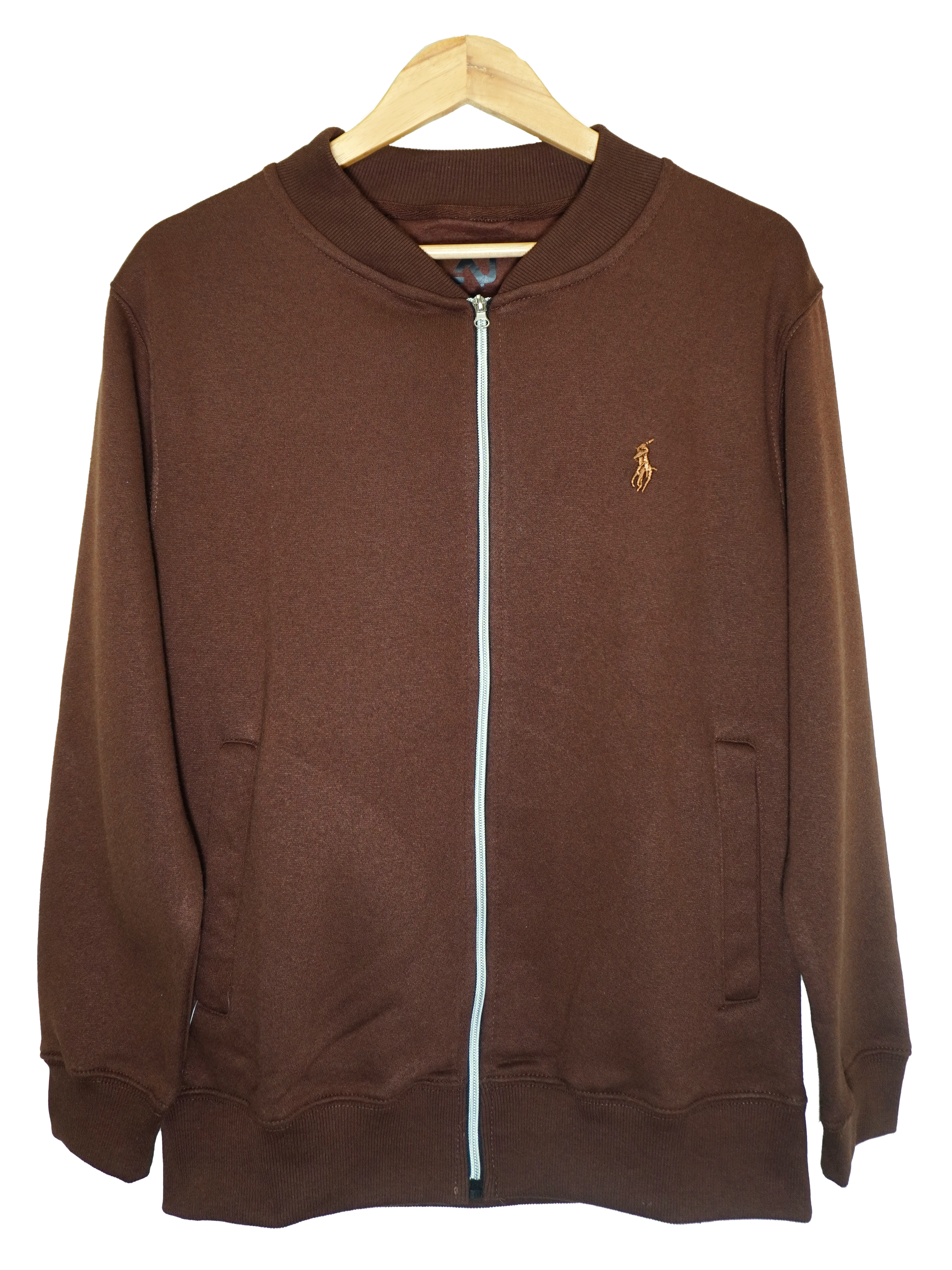 Unisex Rugby Full Zip Sweatshirt