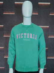 Men’s Premium Green Sweatshirt – Soft Fleece, Winter Warm & Casual Wear