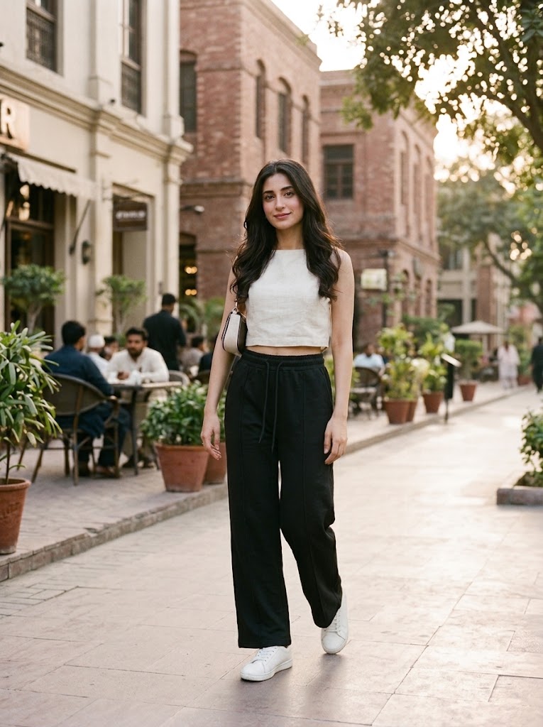 Women's Fleece Wide-Leg Trouser