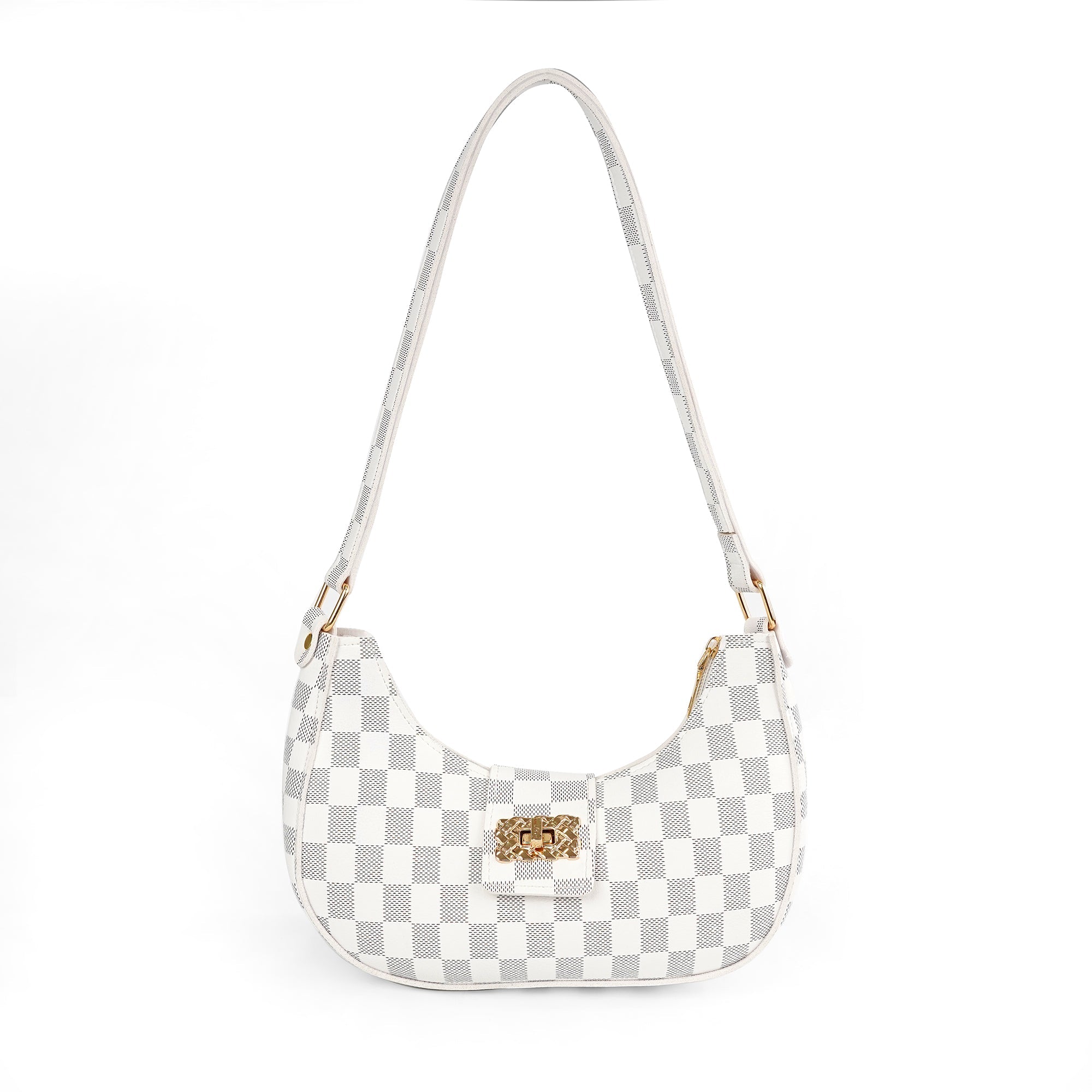 Chelsea Checkered Shoulder Bag | Stylish Women’s Handbag – Kahani47 - Brands Kahani