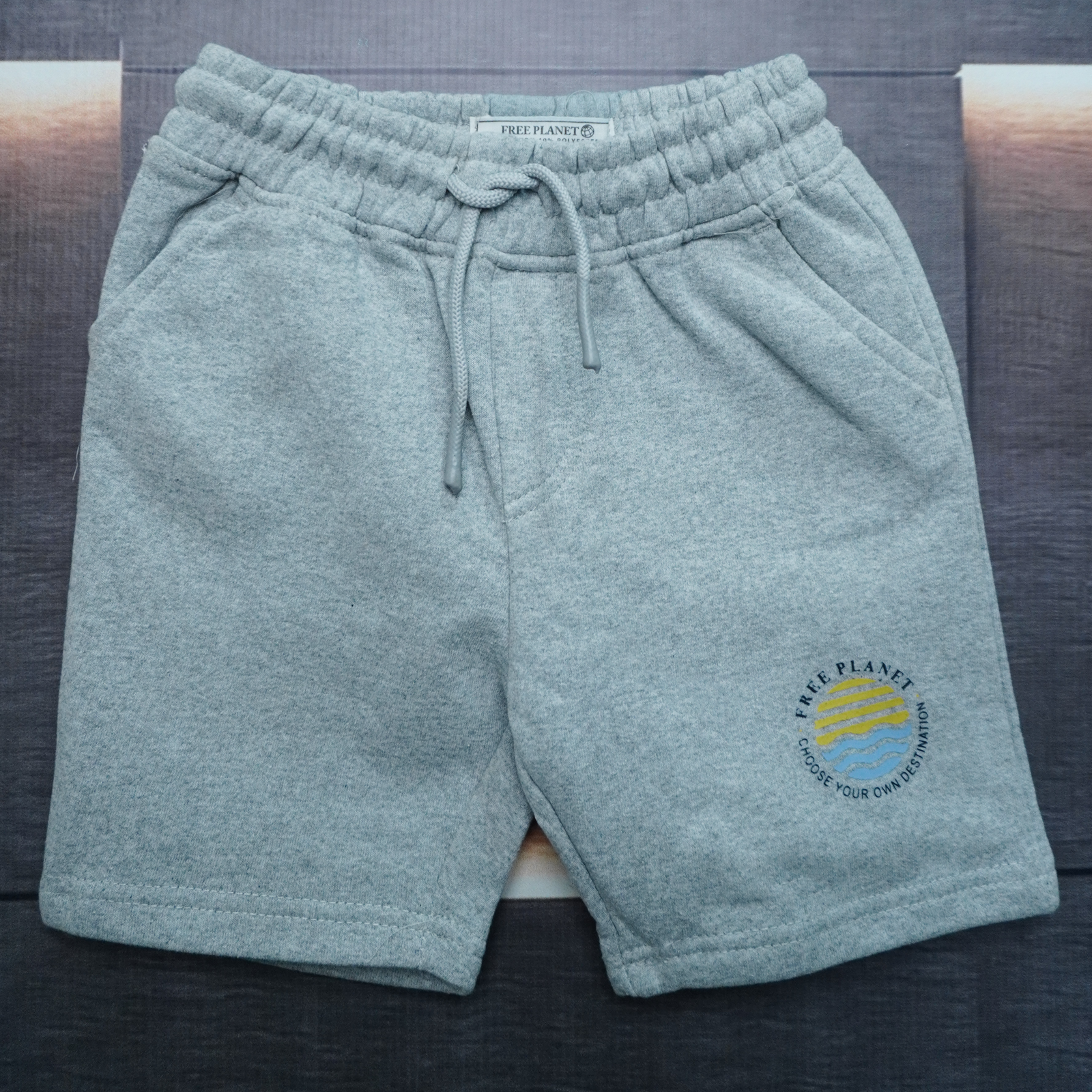 Gray KIds Shorts