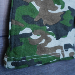 Boys’ Camouflage Printed Cotton Shorts with Drawstring Waist