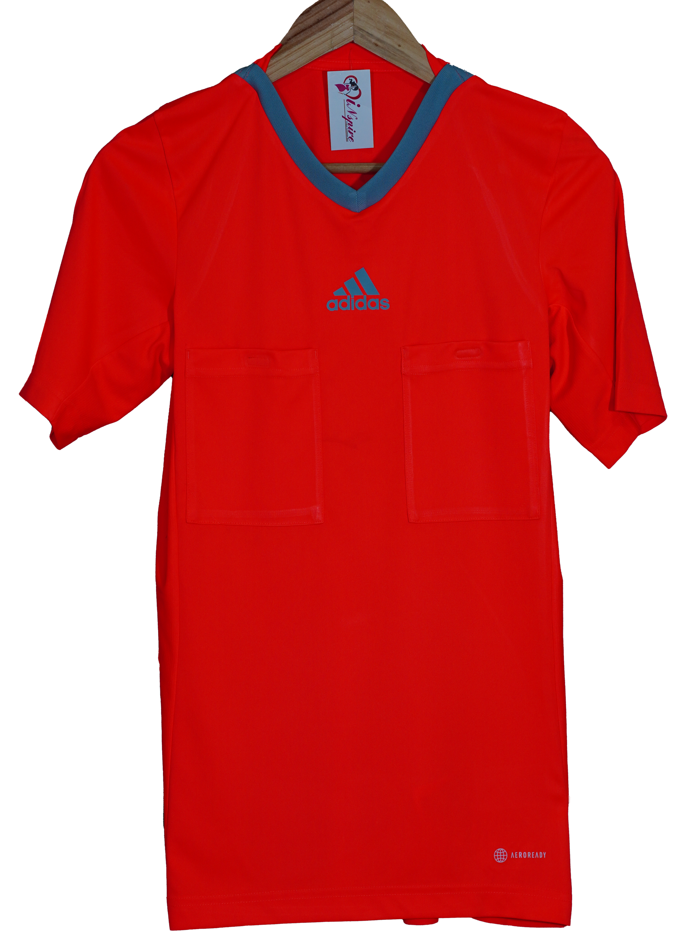 Mens Dry Fit V-Neck T-Shirt Lightweight, Moisture-Wicking Adidas