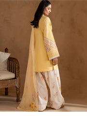 Farshi Mango Light – 3 Piece Suit - Brands Kahani