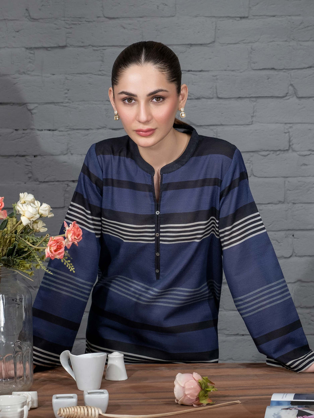 MAHNOOR BLUE - Brands Kahani