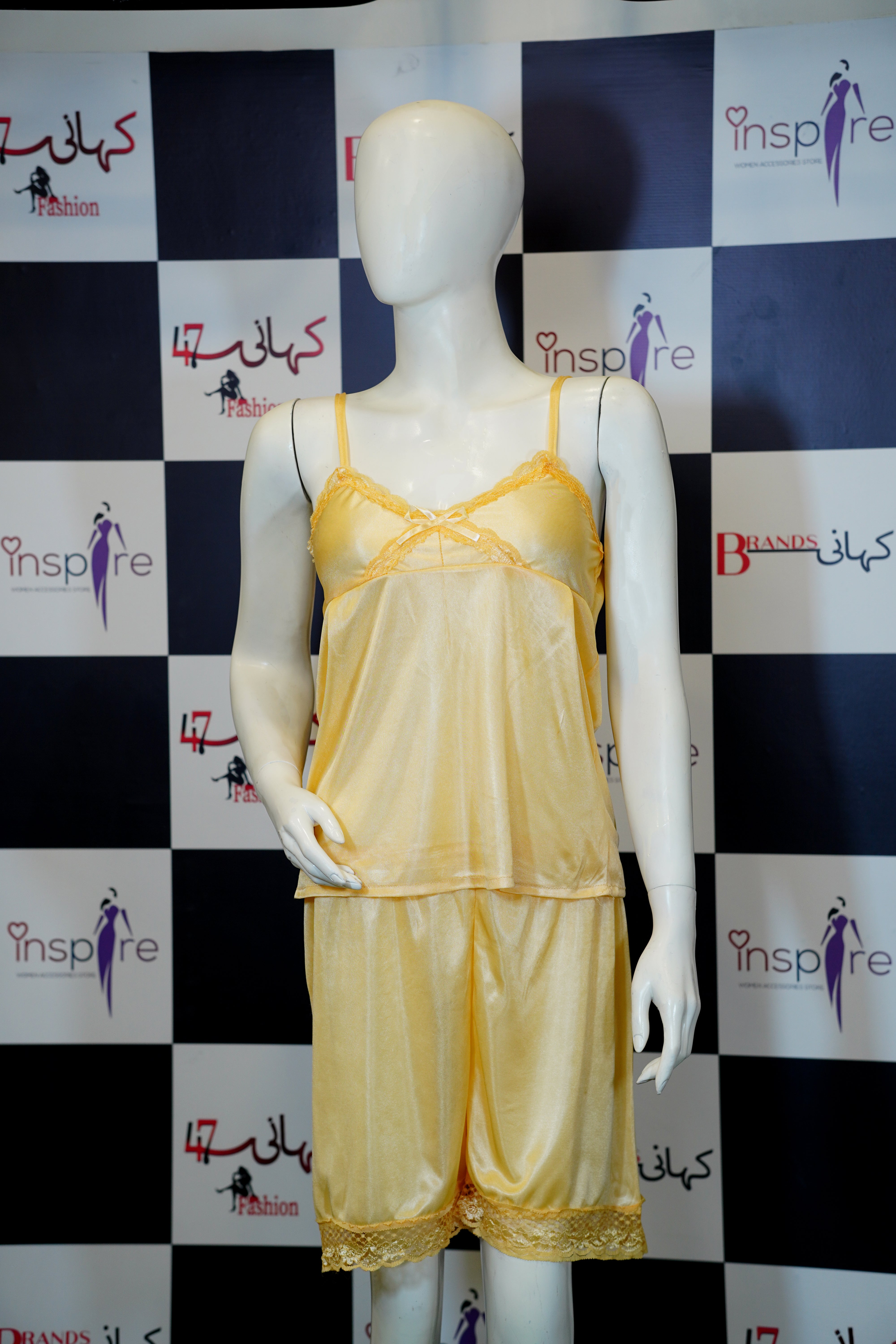 2 Piece Short Silk Nighties Set | Soft & Stylish Women’s Sleepwear 🌸