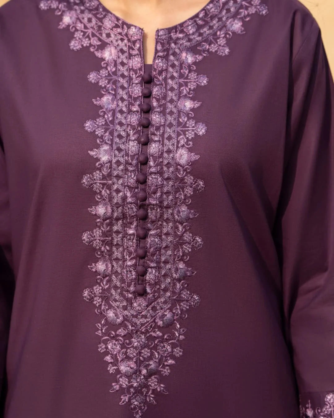 Meer Embroidery 3 piece - Brands Kahani