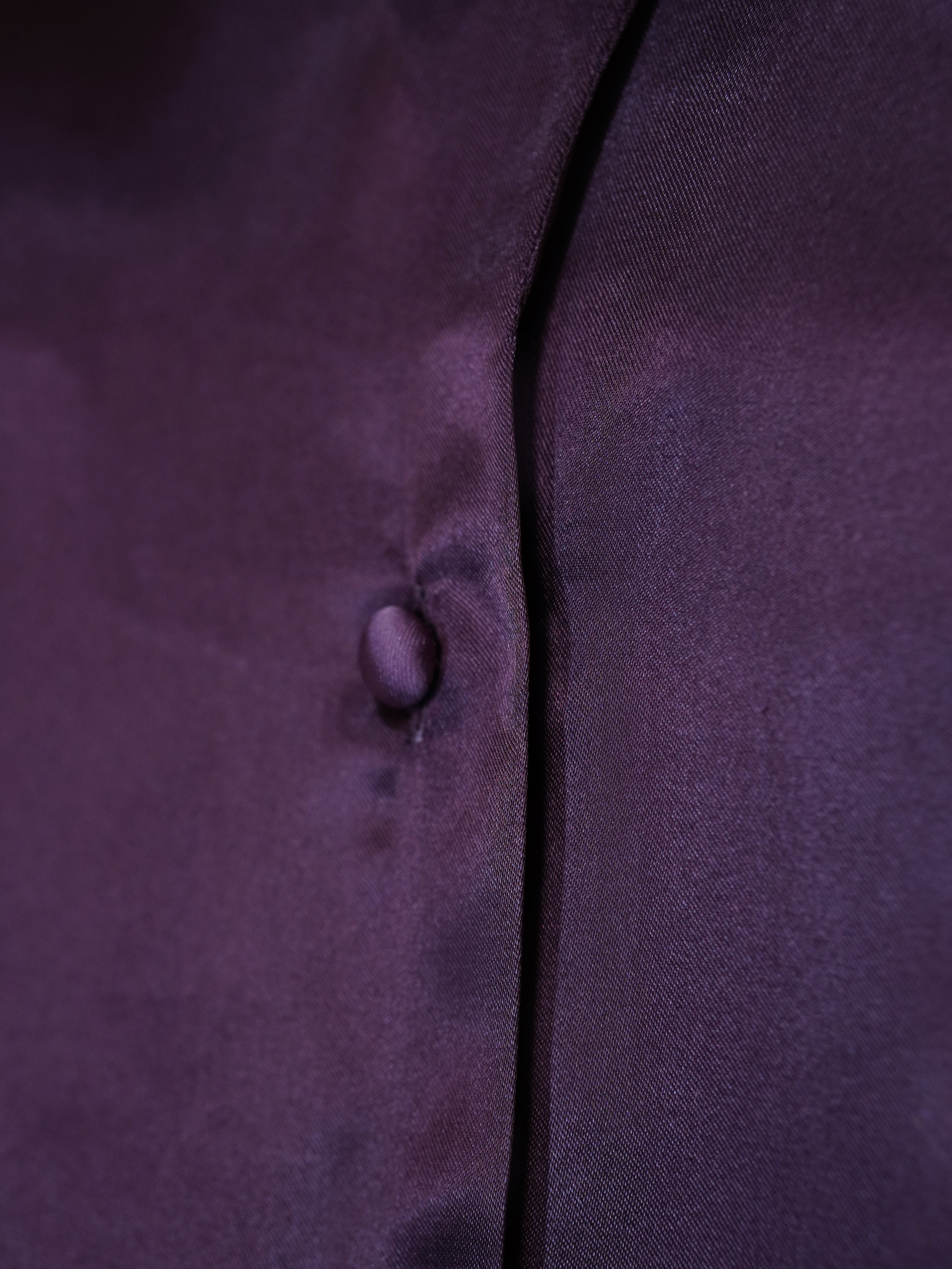 Women’s Maroon Silk Night Suit – Full Sleeves & Trouser Set