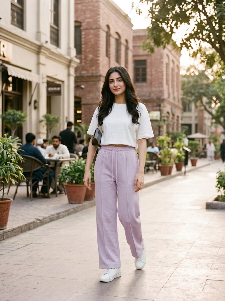 Women's Fleece Wide-Leg Trouser