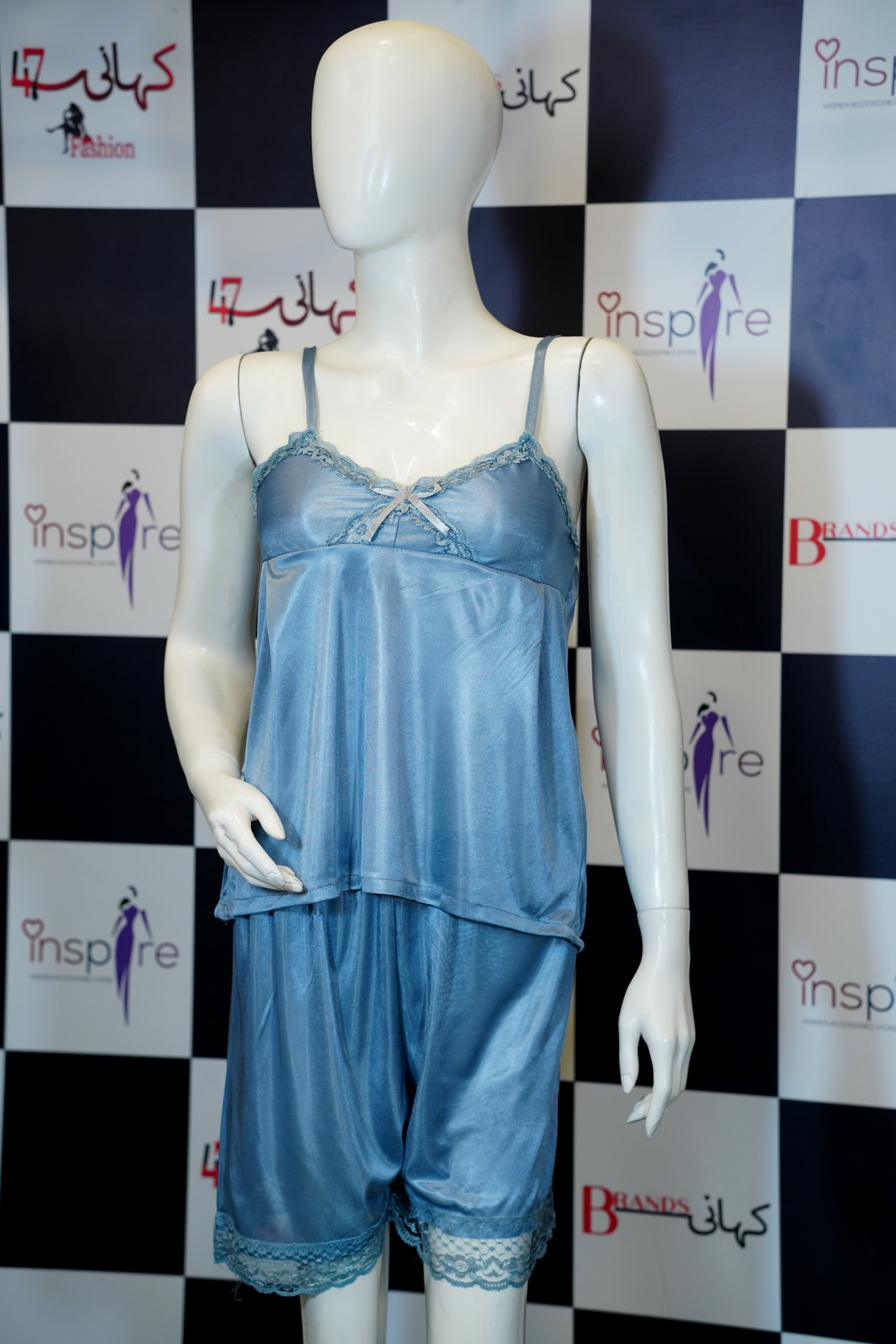 2 Piece Short Silk Nighties Set | Soft & Stylish Women’s Sleepwear 🌸