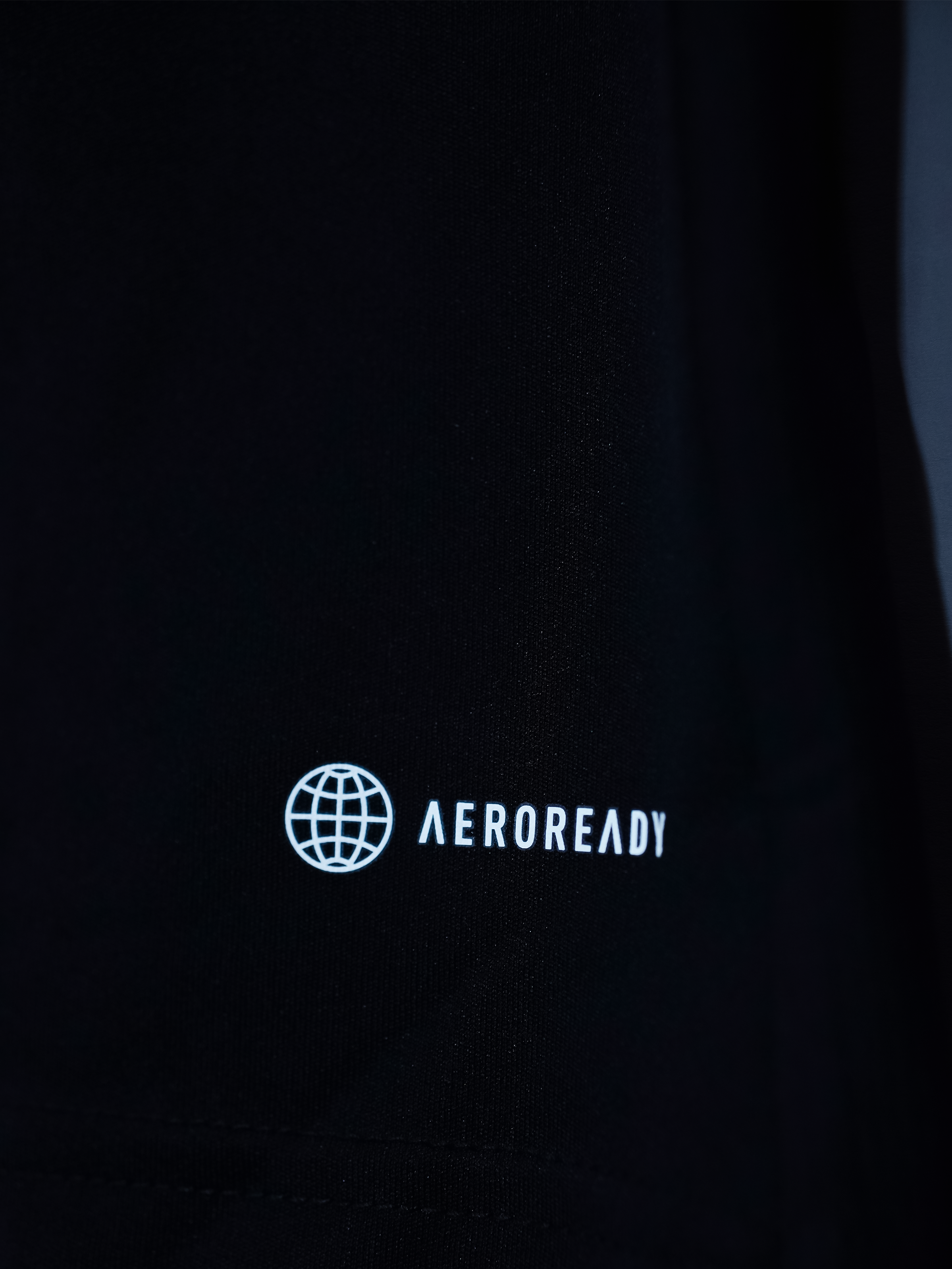 Mens Black Dry Fit V-Neck T-Shirt Lightweight, Moisture-Wicking Adidas