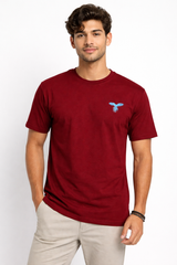 Round Neck Drop Shoulder T-Shirt