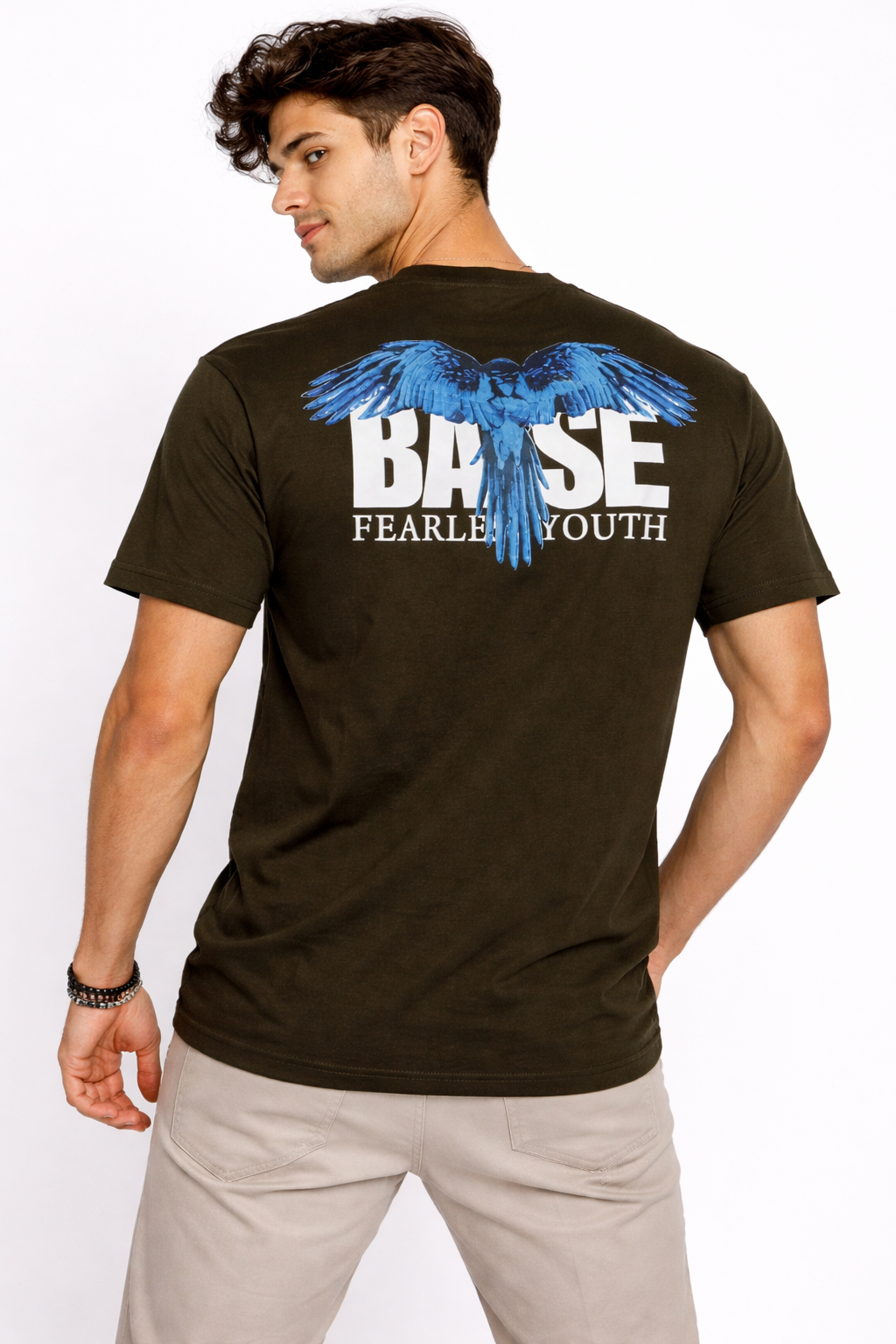 Round Neck Drop Shoulder T-Shirt