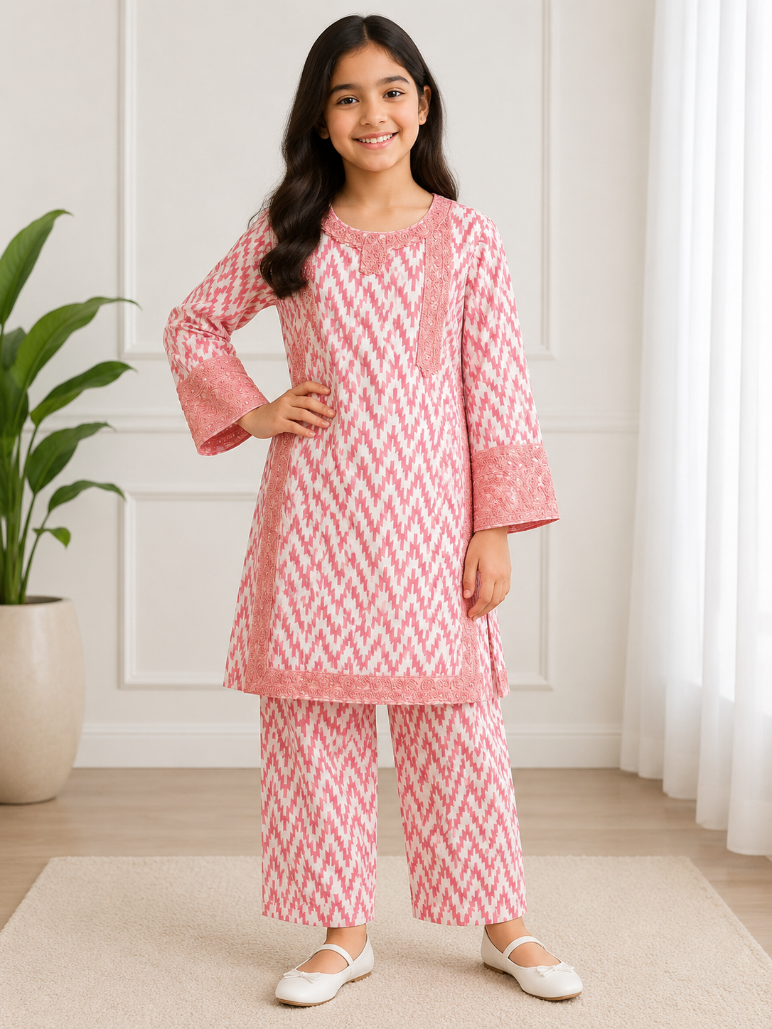 Sequin Embroidered Suit