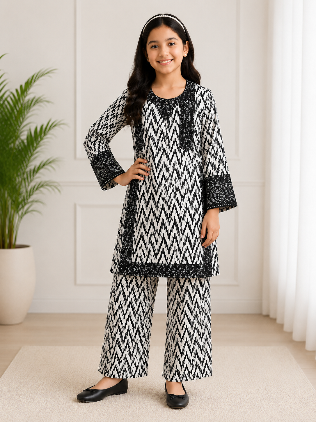 Sequin Embroidered Suit