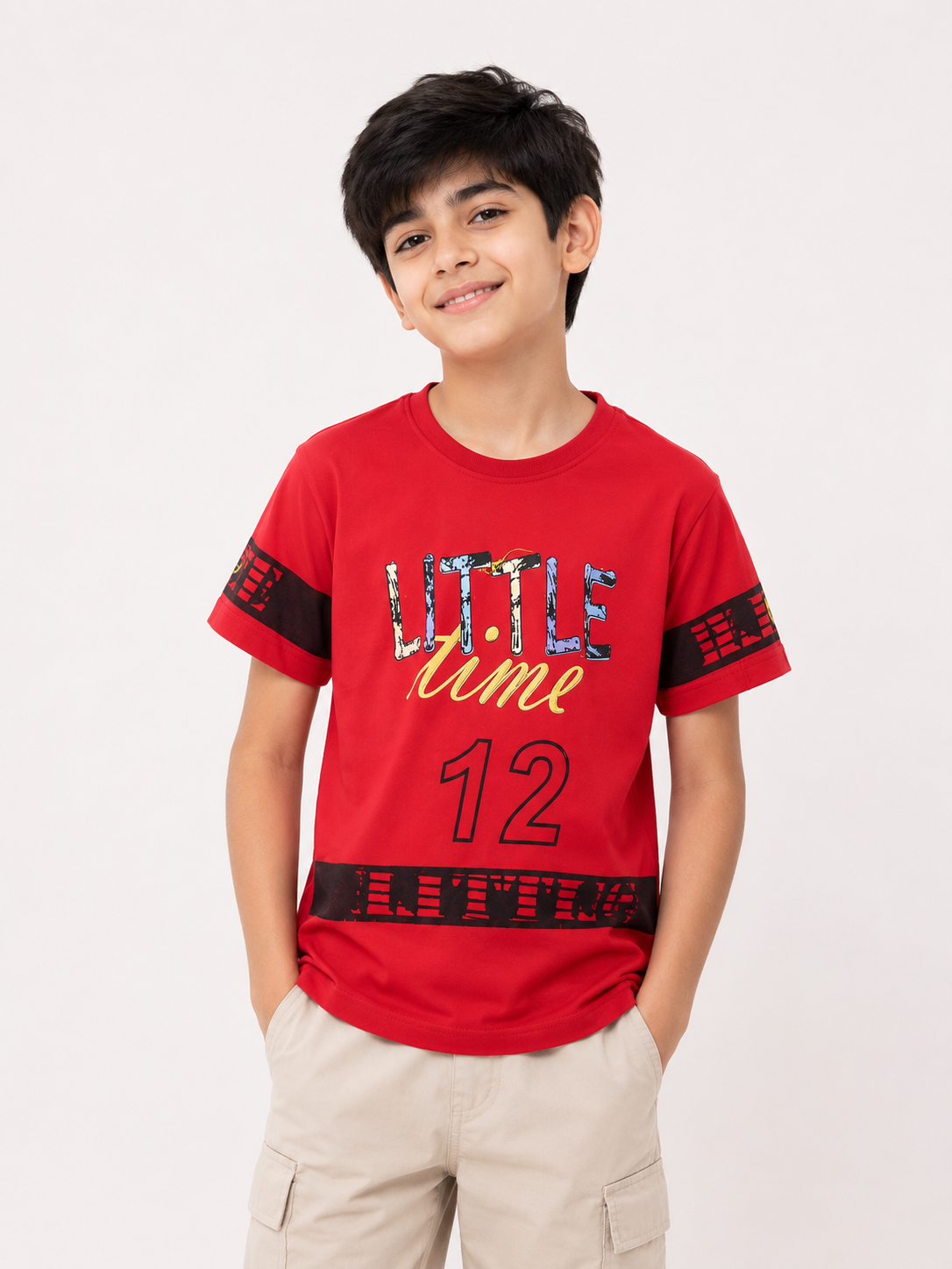 Boy Classic Cotton T-shirt