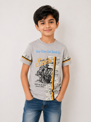 Boy Classic Cotton T-shirt