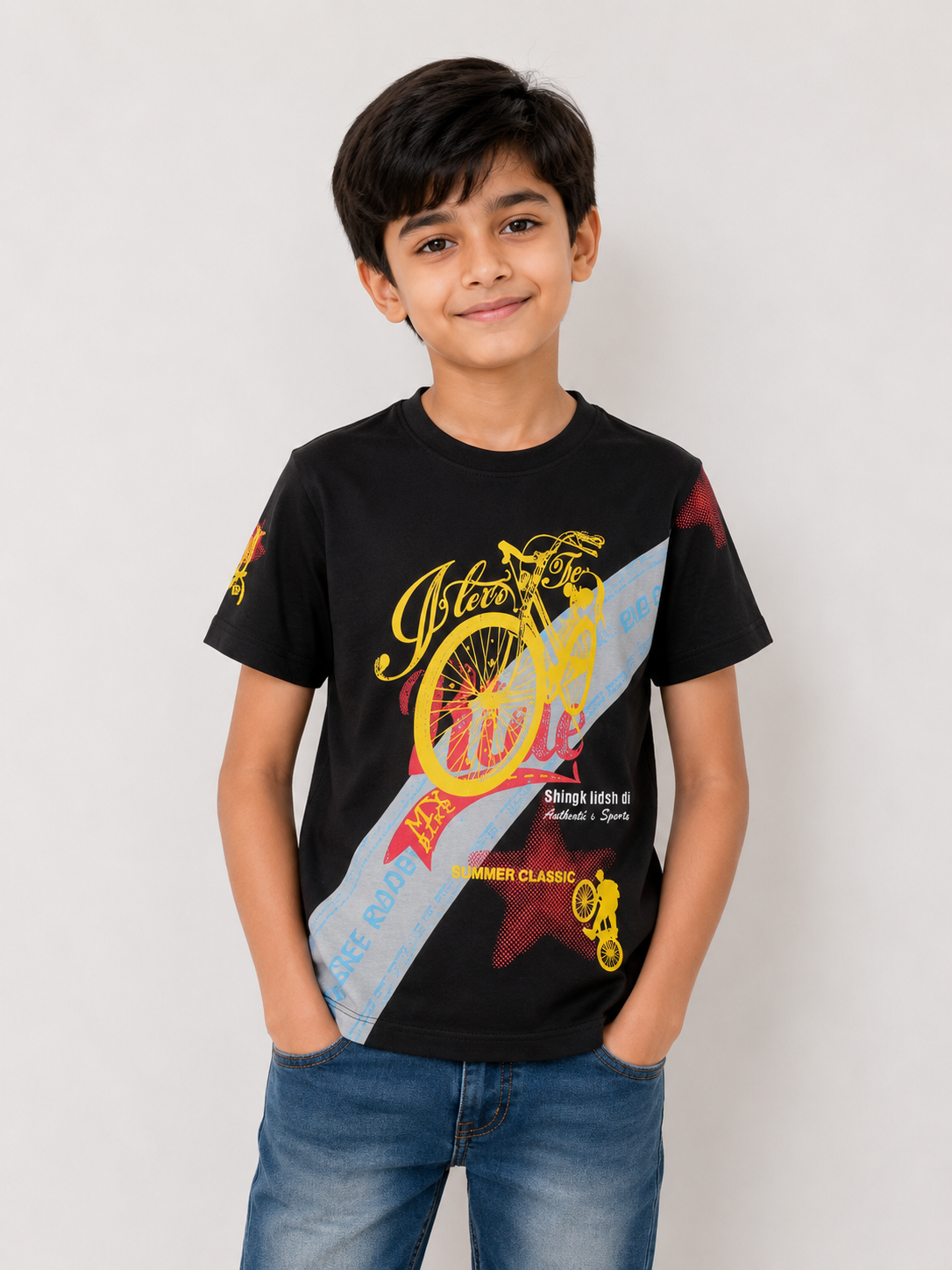 Boy Classic Cotton T-shirt