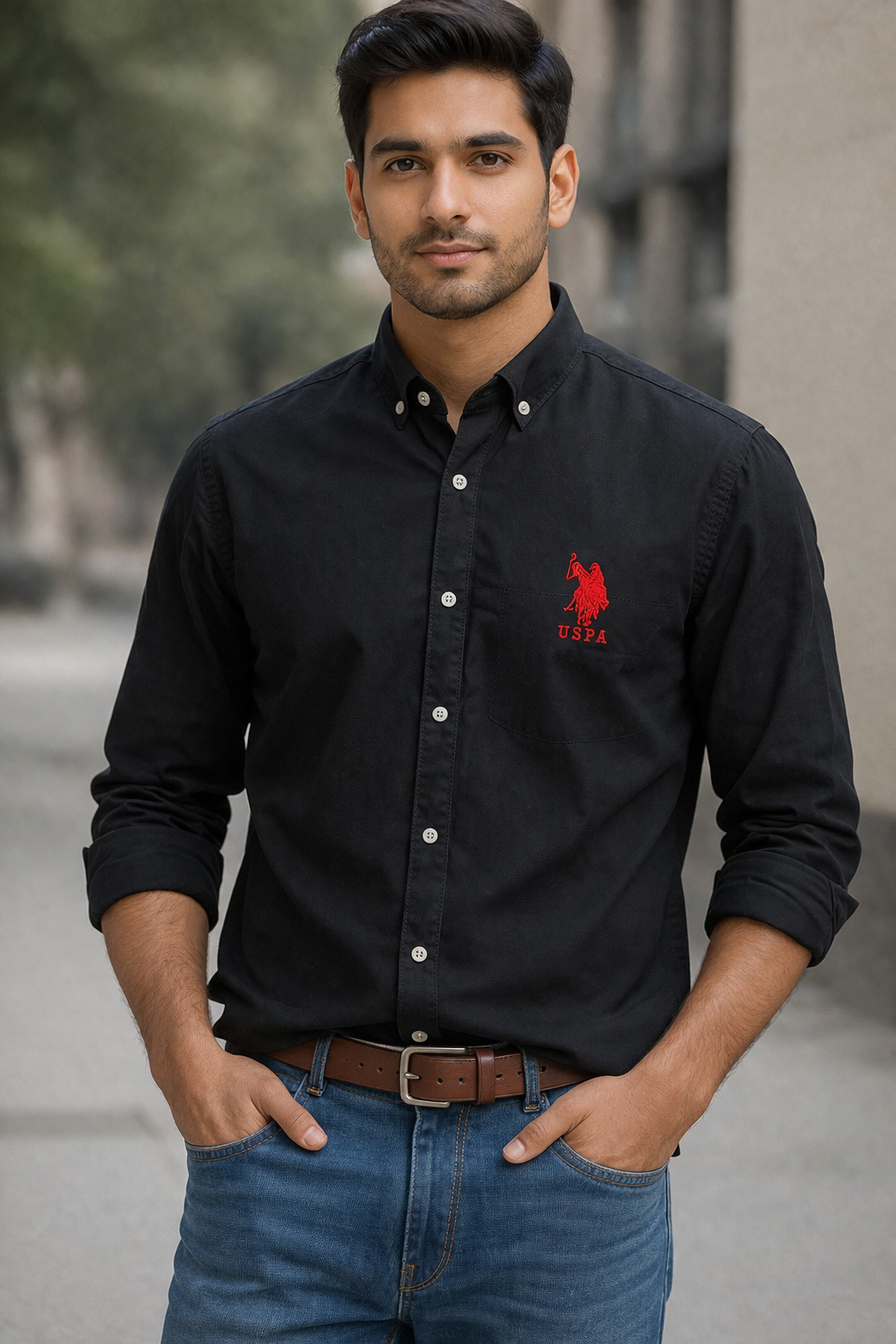 Casual Polo Shirt Stylish & Breathable Fabric
