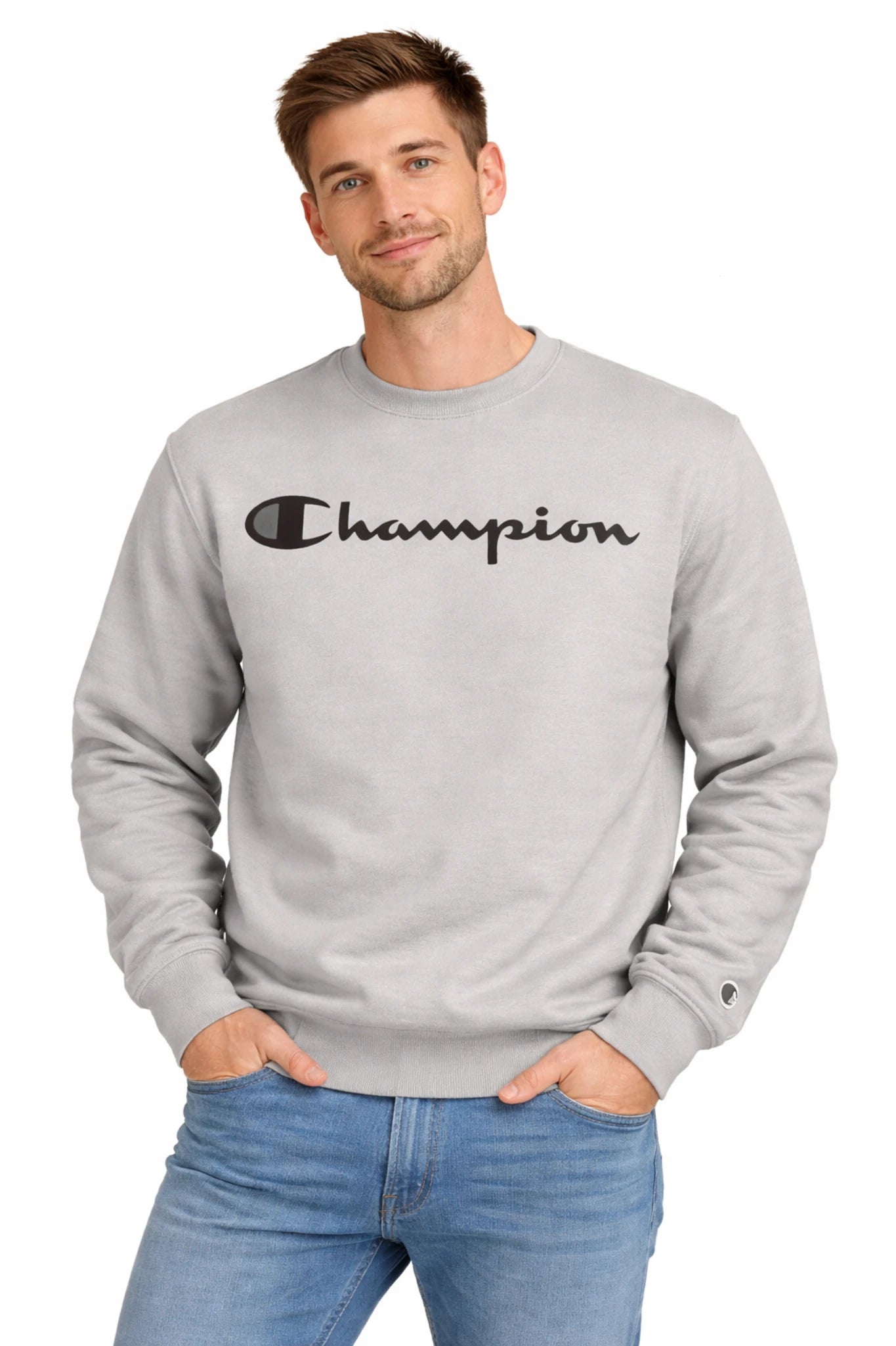 Men’s Fleece Champion Sweatshirt Crewneck