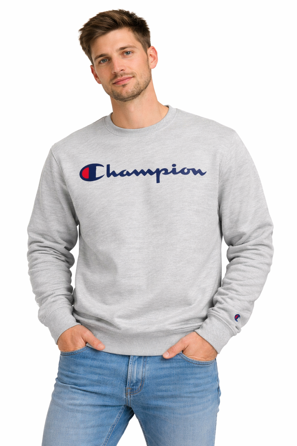 Men’s Fleece Champion Sweatshirt Crewneck