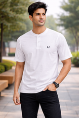 Casual Henley T-Shirt for Men