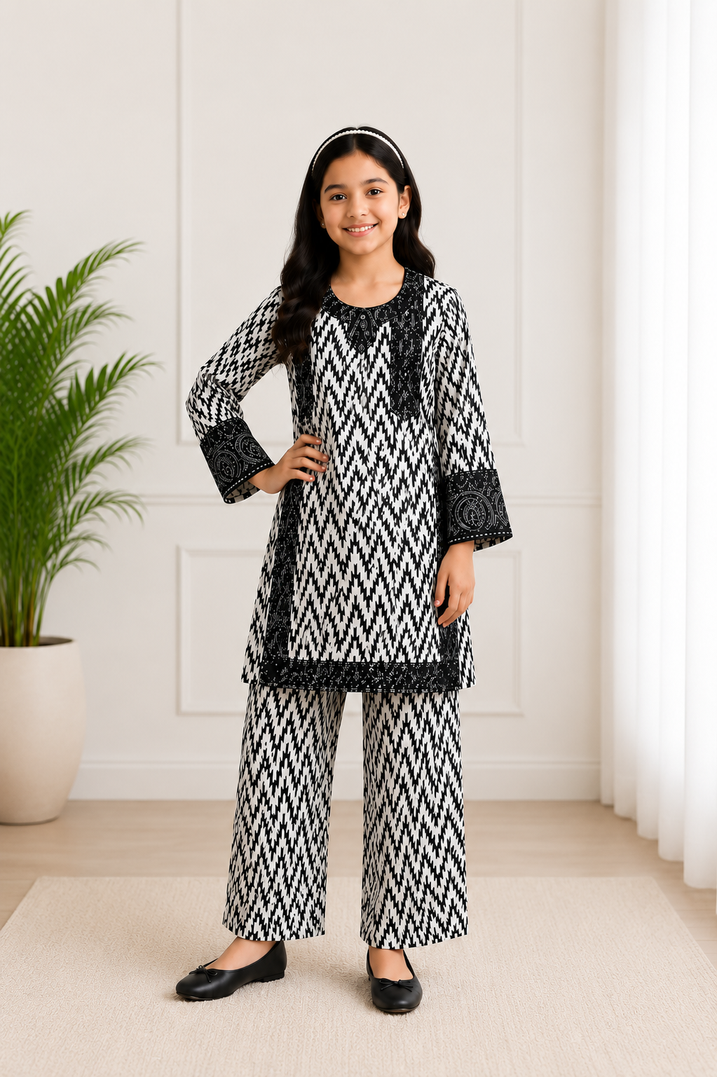Sequin Embroidered Suit