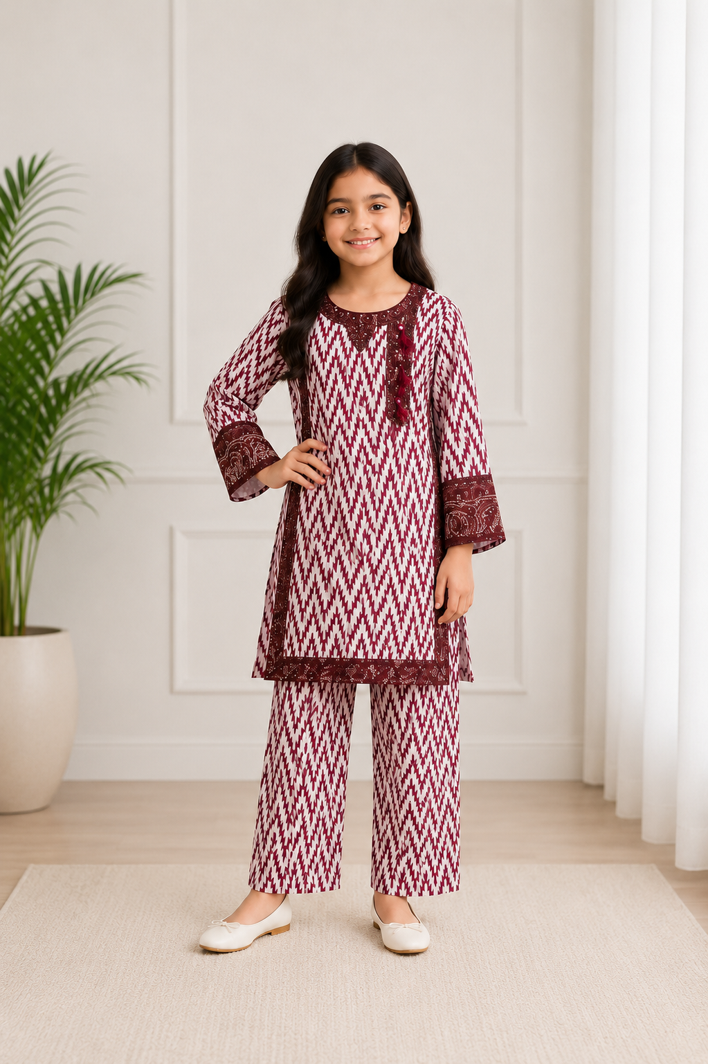Sequin Embroidered Suit